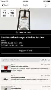 Salem Auction House screenshot 1