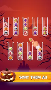 Halloween Sort Puzzle Game screenshot 0