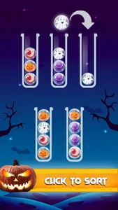 Halloween Sort Puzzle Game screenshot 1