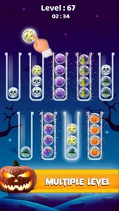 Halloween Sort Puzzle Game screenshot 6