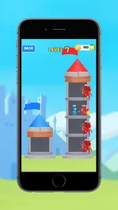 Stick Hero-Horror Tower Wars screenshot 1