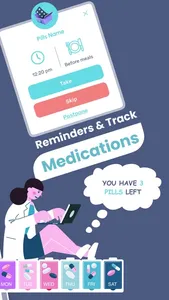 Medication reminder: PillAlert screenshot 1