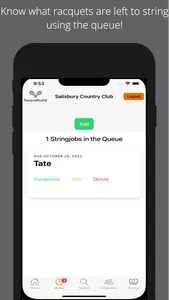 RacquetBuddy screenshot 1