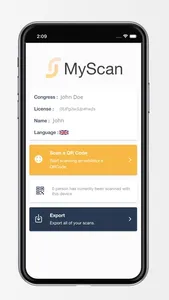 MyScan screenshot 1