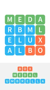 Word Game - swipe the words screenshot 1