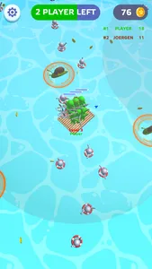 Raft Sea Wars io - Boat Battle screenshot 0