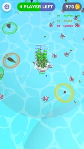 Raft Sea Wars io - Boat Battle screenshot 4