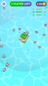 Raft Sea Wars io - Boat Battle screenshot 9