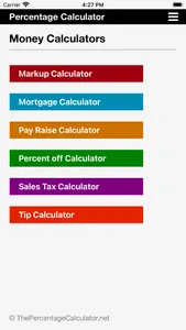 Percentage Calculator (%) screenshot 2