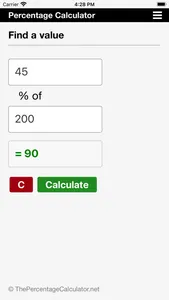 Percentage Calculator (%) screenshot 5