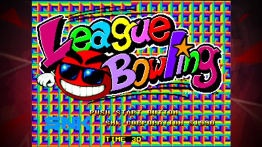 LEAGUE BOWLING ACA NEOGEO screenshot 0