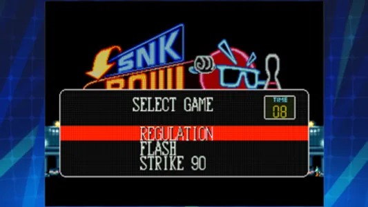 LEAGUE BOWLING ACA NEOGEO screenshot 1