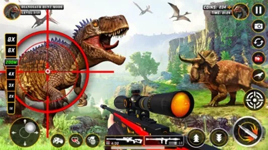 Wild Dinosaur Hunting-Gun Game screenshot 1