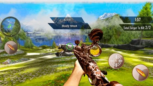 Wild Dinosaur Hunting-Gun Game screenshot 2