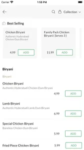 The Biryani Lounge screenshot 1