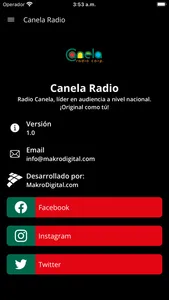 Canela Radio screenshot 2