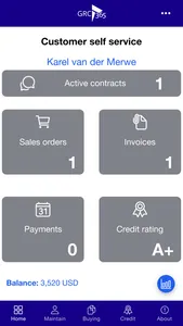 Customer Self Service screenshot 2