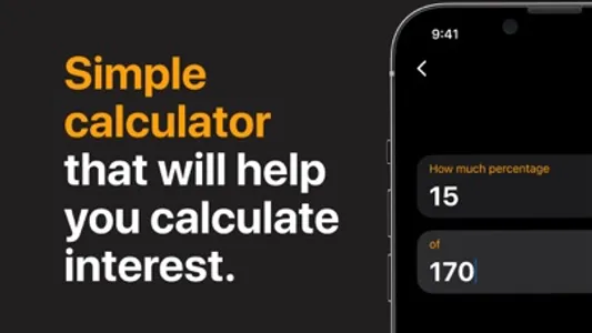 Easy Calculator Percentage screenshot 0