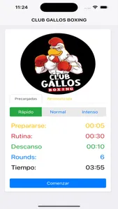 Gallos Boxing Timer screenshot 0