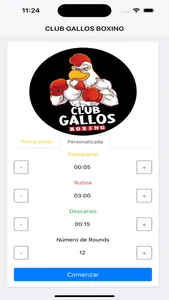 Gallos Boxing Timer screenshot 1