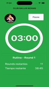 Gallos Boxing Timer screenshot 3