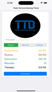 Todo Terreno Boxing Timer screenshot 0