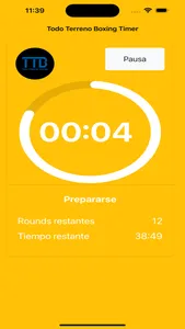 Todo Terreno Boxing Timer screenshot 2