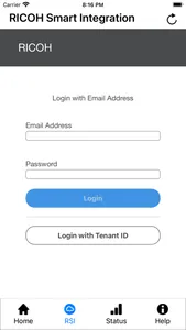 RICOH Smart Integration screenshot 2