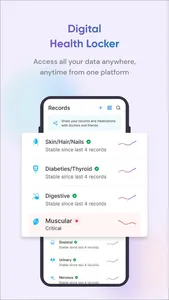 Health-e: PHR Health Locker screenshot 1