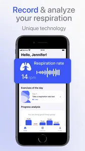 Deep: respiratory rate monitor screenshot 1