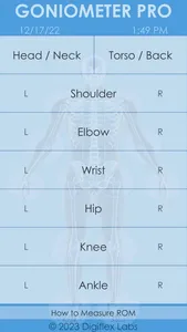 Goniometer - Pro screenshot 0
