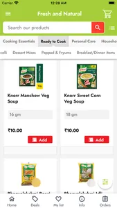 Fresh and Natural Store screenshot 1