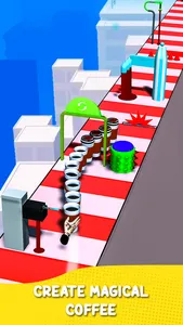 Perfect Coffee Cup Stack 3D screenshot 2