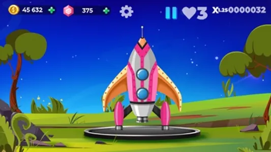 Rocket in Space: Running Games screenshot 3