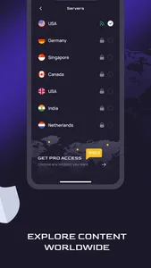 Moon VPN screenshot 1