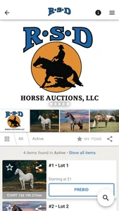 RSD Horse Auctions screenshot 2