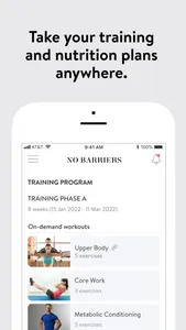 No Barriers Fitness screenshot 2