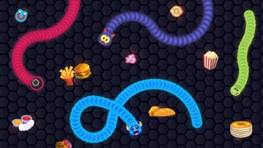 Snake Game - Worms io Zone screenshot 2