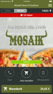 Mosaik Döner & Pizzahaus screenshot 0