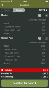 Mosaik Döner & Pizzahaus screenshot 1