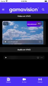 Gamavisión screenshot 2