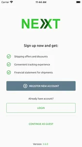 Nexxt Logistics screenshot 1