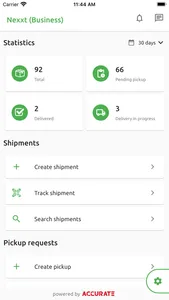 Nexxt Logistics screenshot 2