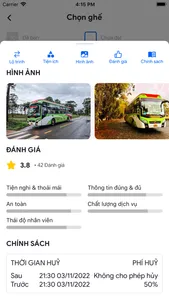 Nhà xe Điền Linh screenshot 4