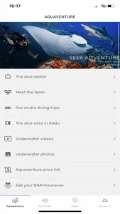 Aquaventure App screenshot 2
