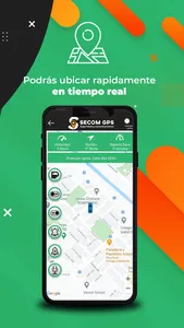 Secom GPS screenshot 2