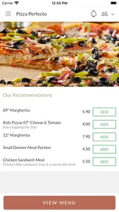 Pizza Perfecto screenshot 1