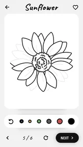 How to draw flowers tutorials screenshot 1