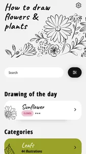 How to draw flowers tutorials screenshot 6