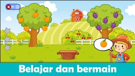 Game Anak Edukasi Hewan & Buah screenshot 4